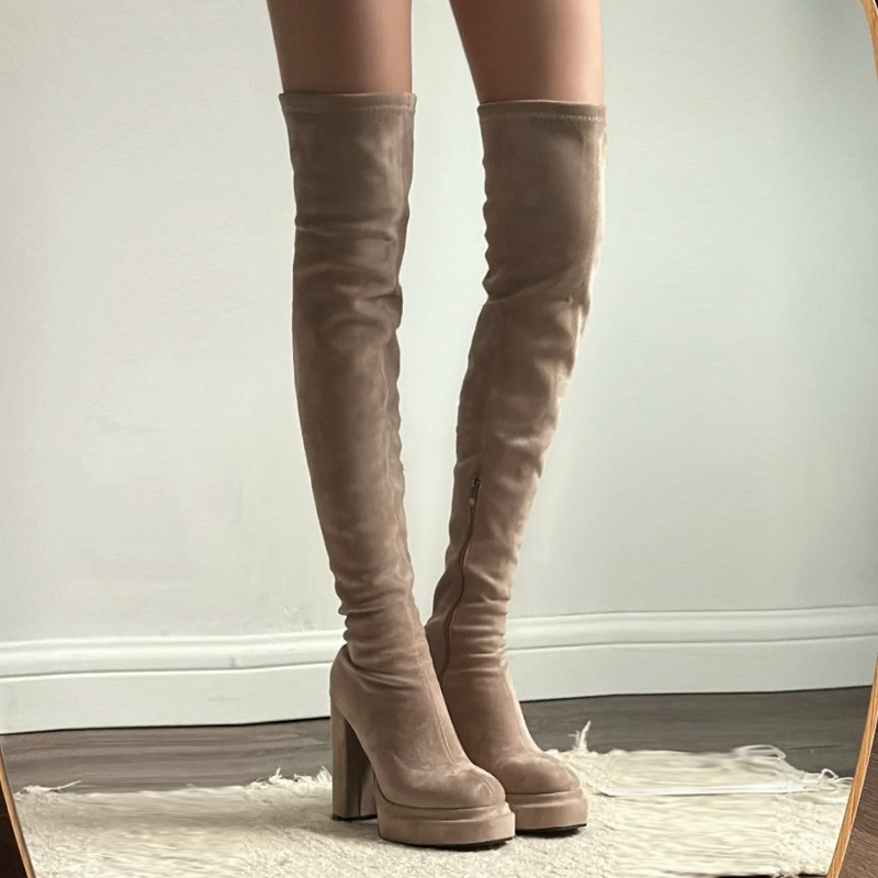 Street Fashion Rome - Botas Altas hasta el Muslo para