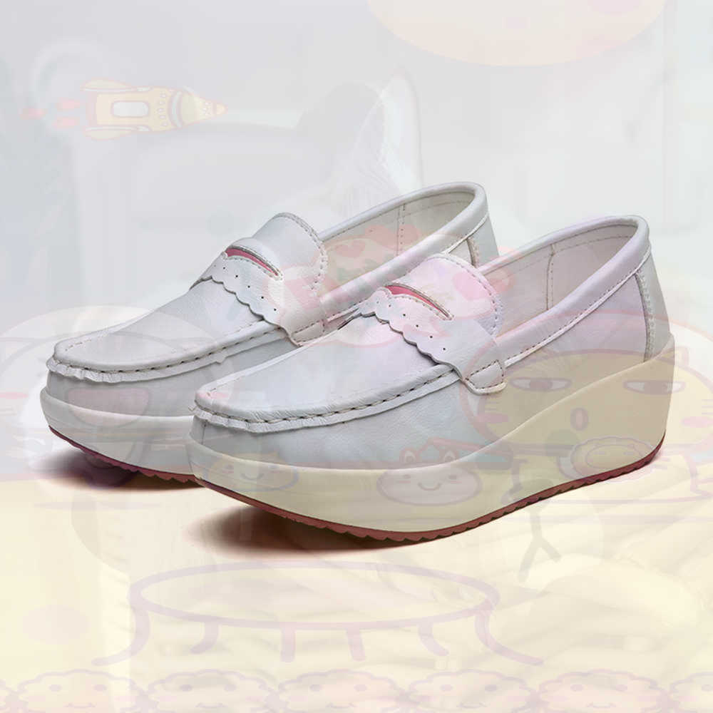 Guangzhou Street Fashion - Plataforma de invierno, zapatillas rosas, tenis,