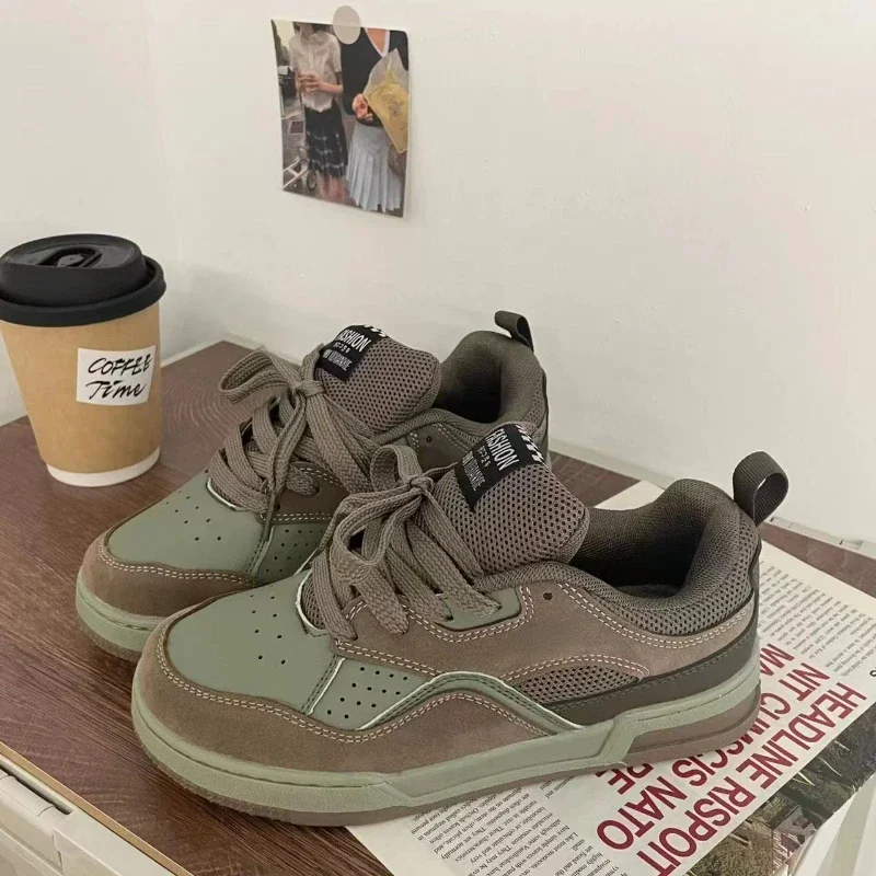 Street Fashion American - Zapatillas de deporte Vintage a la