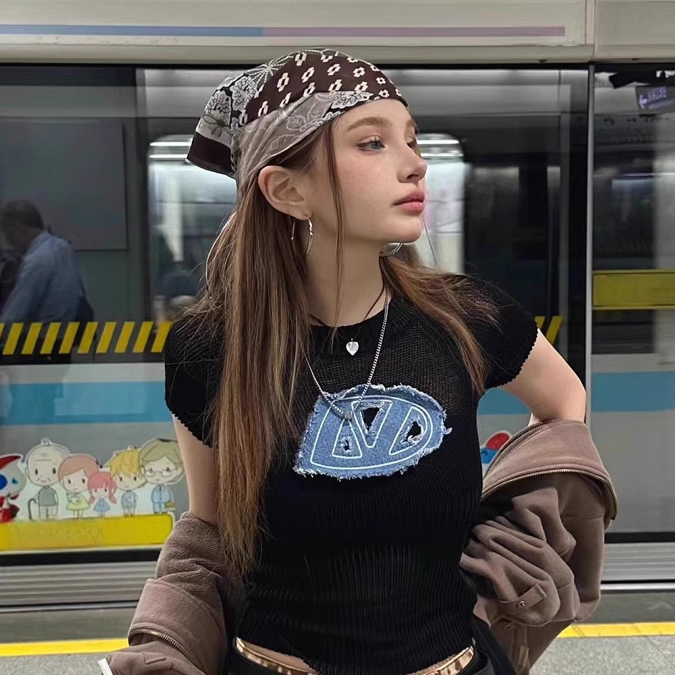 Street Fashion American - Pañuelo para la Cabeza Estilo Americano