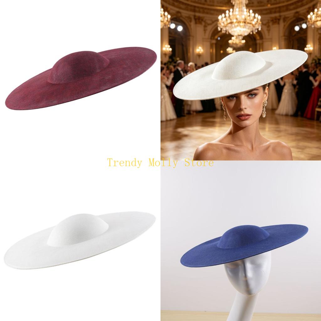 Street Fashion Reference - N5KB Sombrerería Fiesta Sombrero Base Sinamay