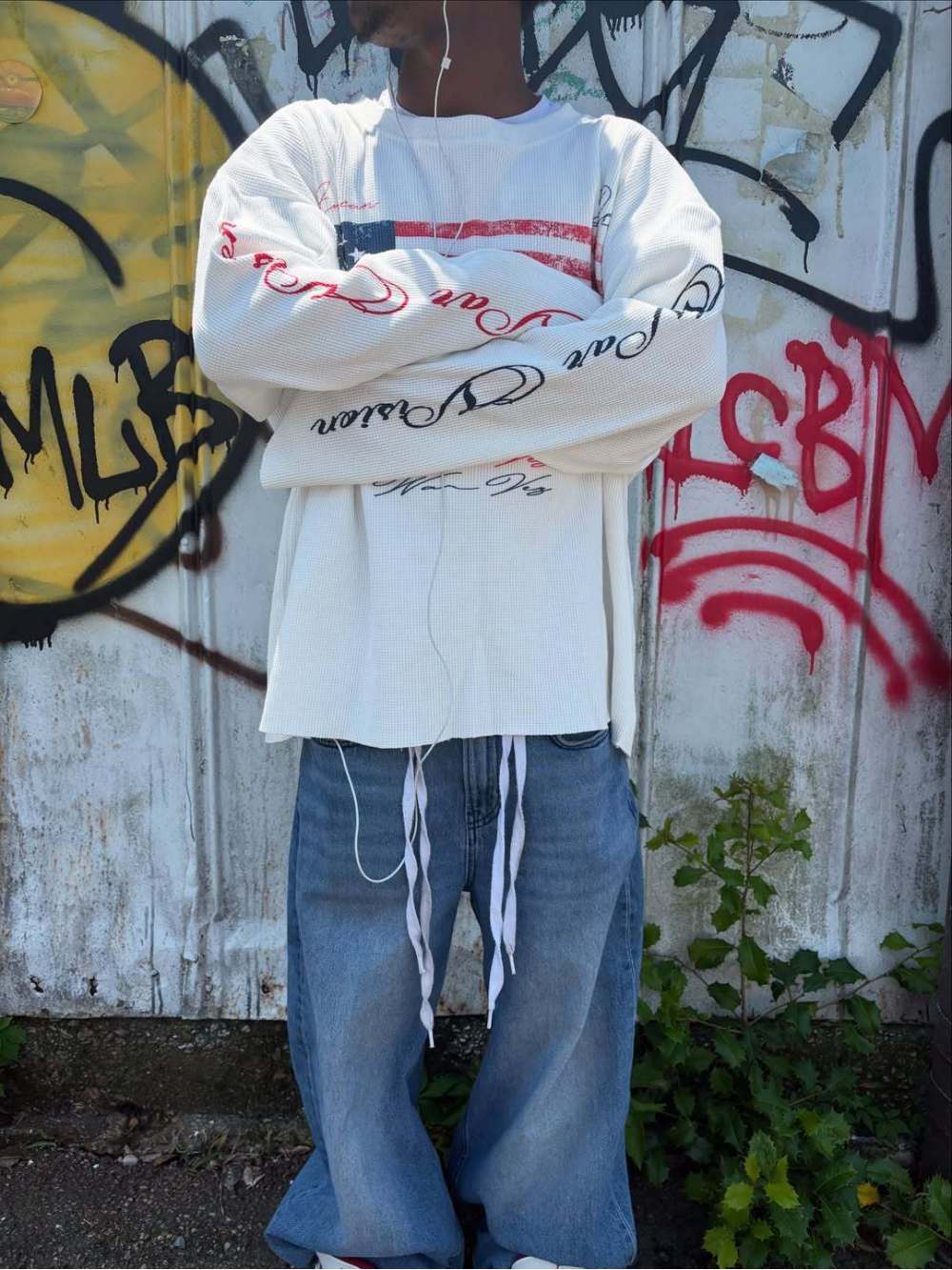Street Fashion American - Nueva camiseta de manga larga estilo