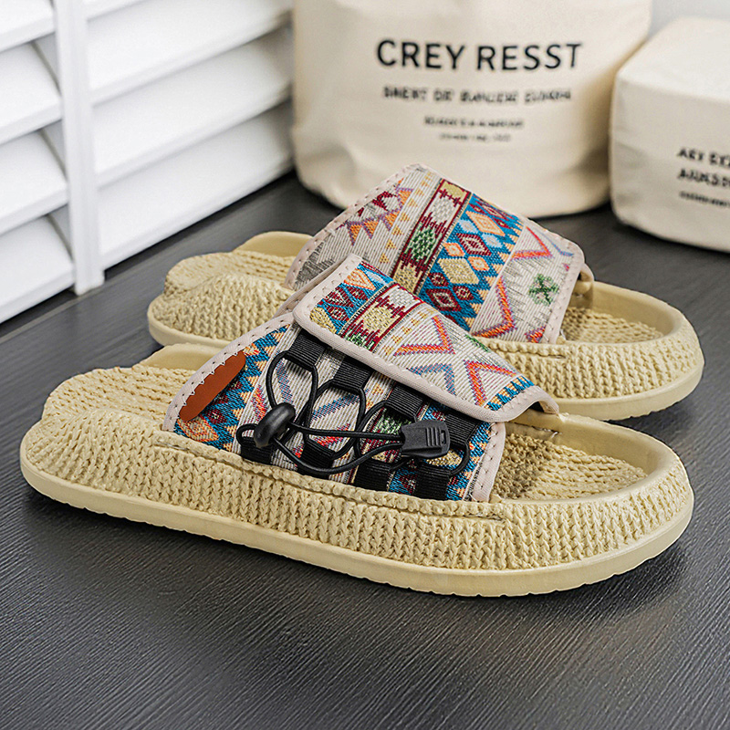 Street Fashion American - Sandalias de Hombre Estilo Europeo y