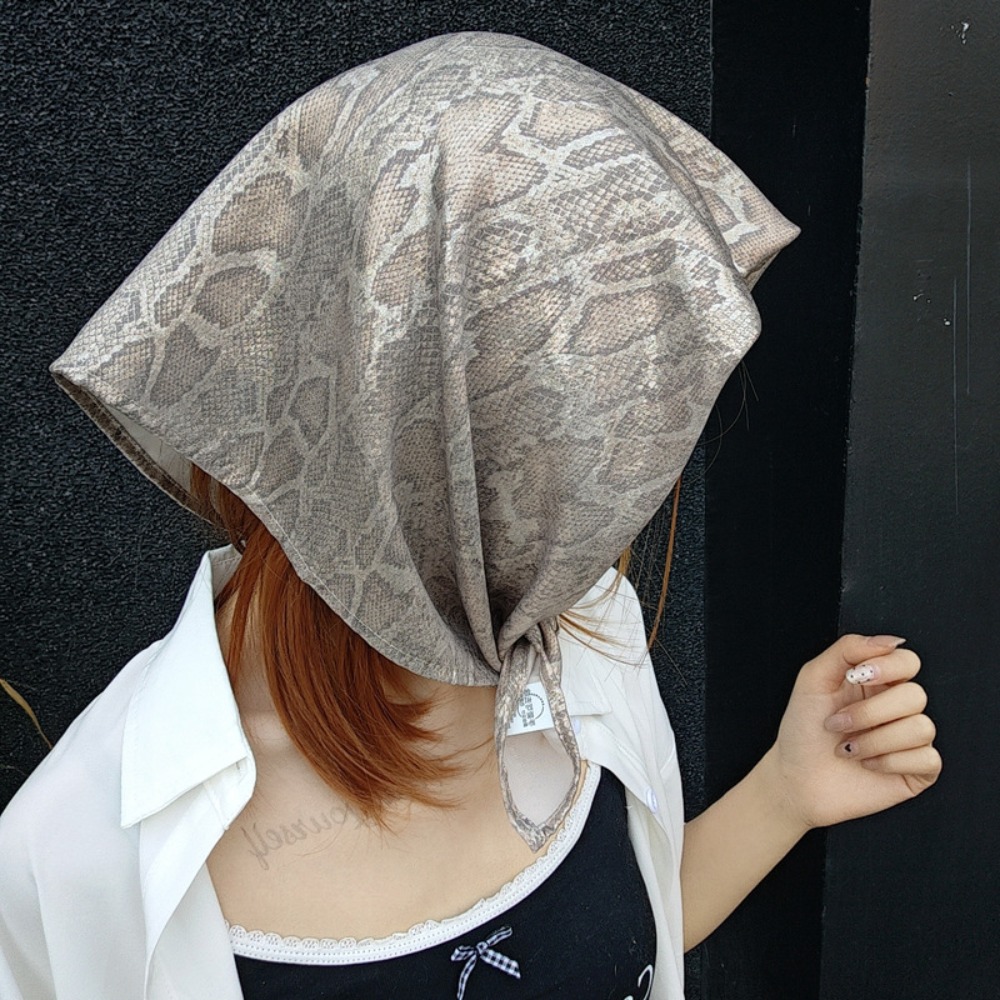 Street Fashion Dance - Gorros Y2K con estampado de serpiente,