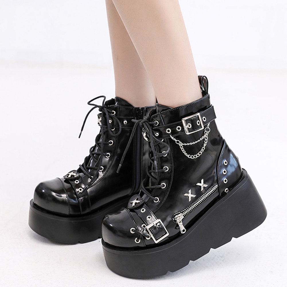 Street Fashion Goth - Nuevos botines góticos con plataforma para