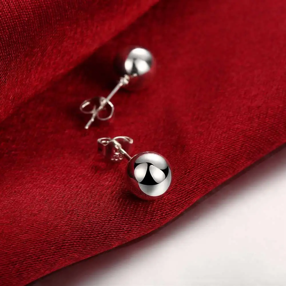 Pendientes clásicos de Plata d - Street Fashion Earrings reseña y precio