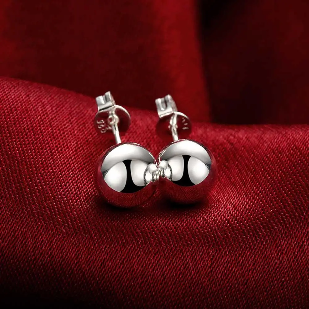 Pendientes clásicos de Plata d - Street Fashion Earrings reseña y precio