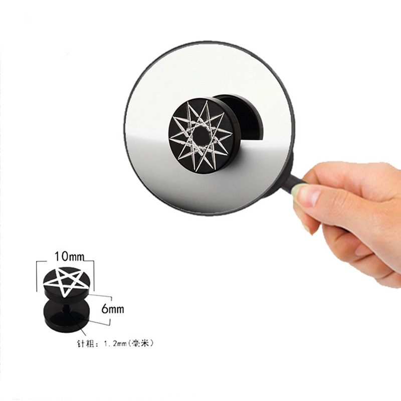 1 pieza Street pop Punk mujere - Street Fashion Earrings reseña y precio