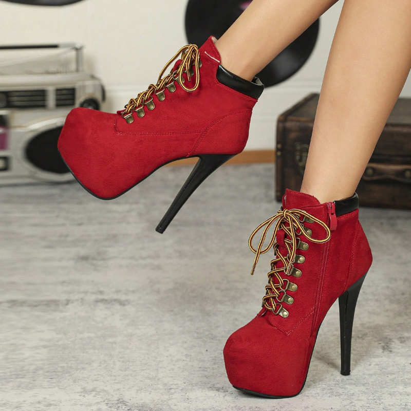 Botas de plataforma Liyke con  - Street Fashion Dance reseña y precio