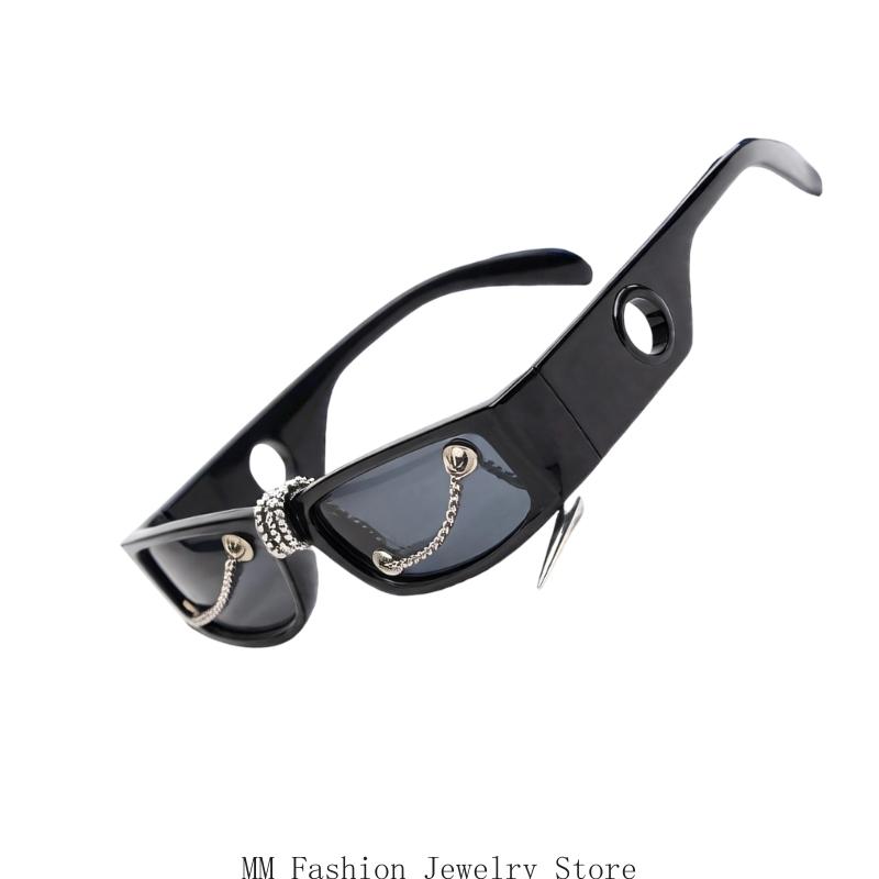 Gafas cuadradas Unisex con dec - Street Fashion Reference reseña y precio