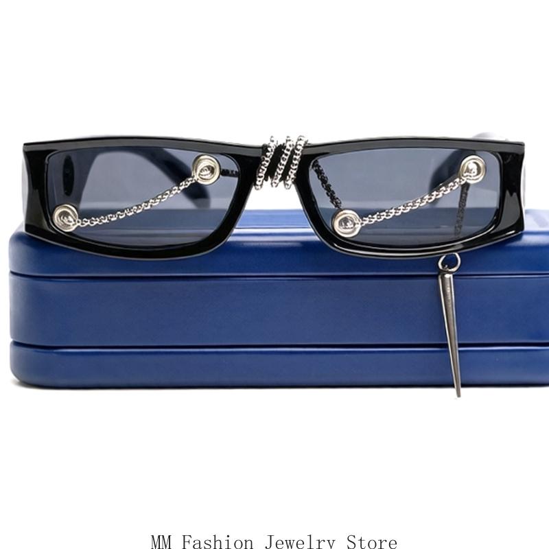 Gafas cuadradas Unisex con dec - Street Fashion Reference reseña y precio