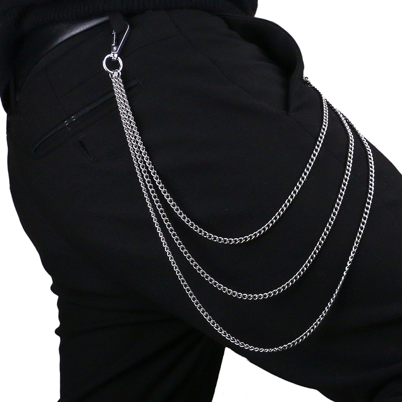 LLavero largo de acero inoxida - Street Fashion Goth reseña y precio