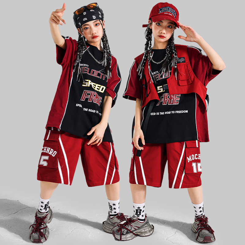 Moda adolescente Hiphop trajes - Street Fashion Dance reseña y precio
