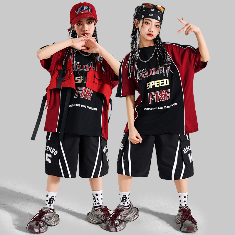 Moda adolescente Hiphop trajes - Street Fashion Dance reseña y precio