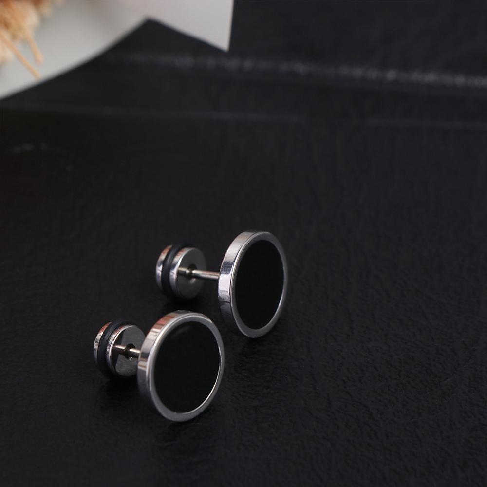 Pendientes de tuerca redondos  - Street Fashion Earrings reseña y precio