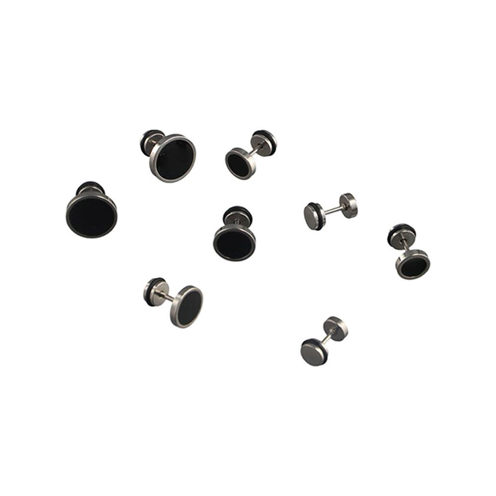 Pendientes de tuerca redondos  - Street Fashion Earrings reseña y precio