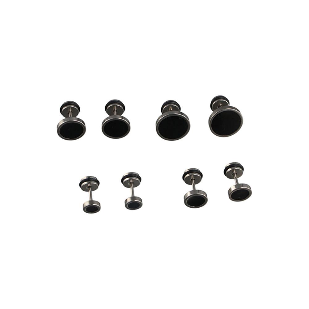 Pendientes de tuerca redondos  - Street Fashion Earrings reseña y precio
