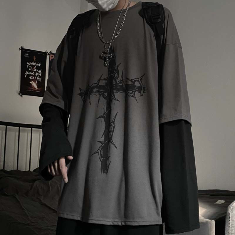 Ropa Grunge para mujer, camise - Street Fashion Goth reseña y precio
