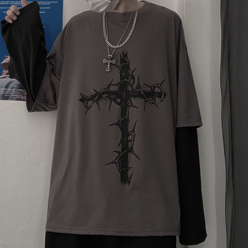 Ropa Grunge para mujer, camise - Street Fashion Goth reseña y precio