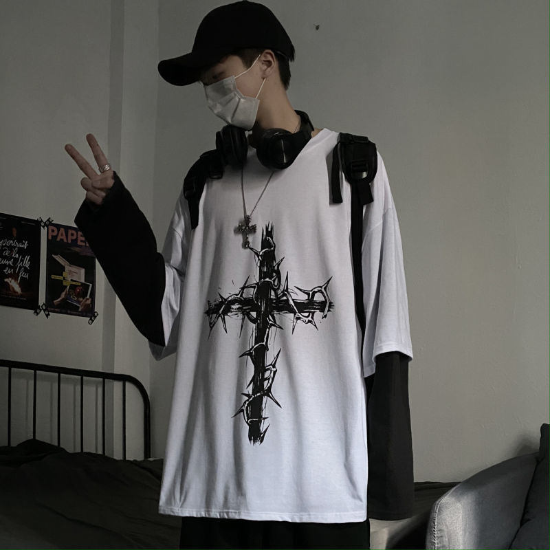 Ropa Grunge para mujer, camise - Street Fashion Goth reseña y precio