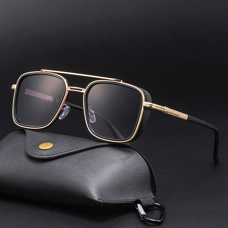 Gafas de Sol Retro con Marco O - Street Fashion Photography reseña y precio