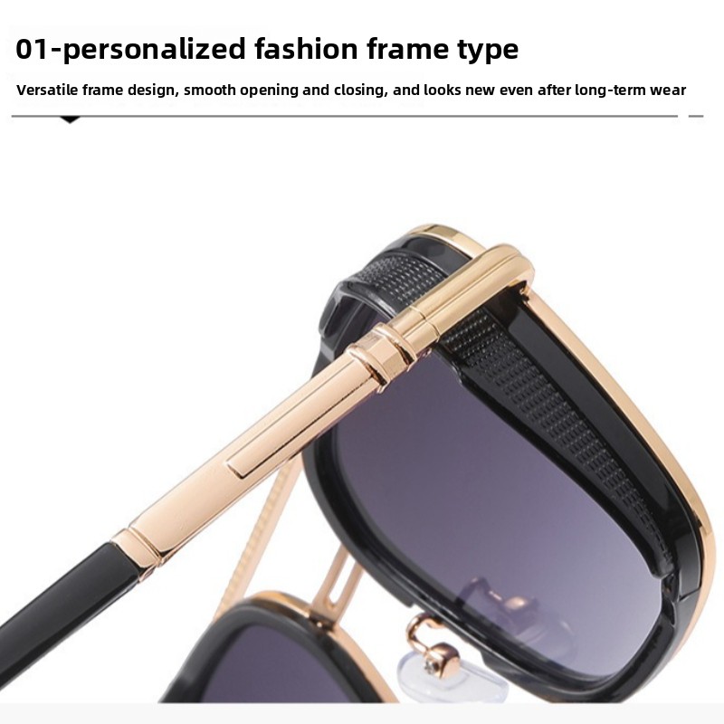 Gafas de Sol Retro con Marco O - Street Fashion Photography reseña y precio