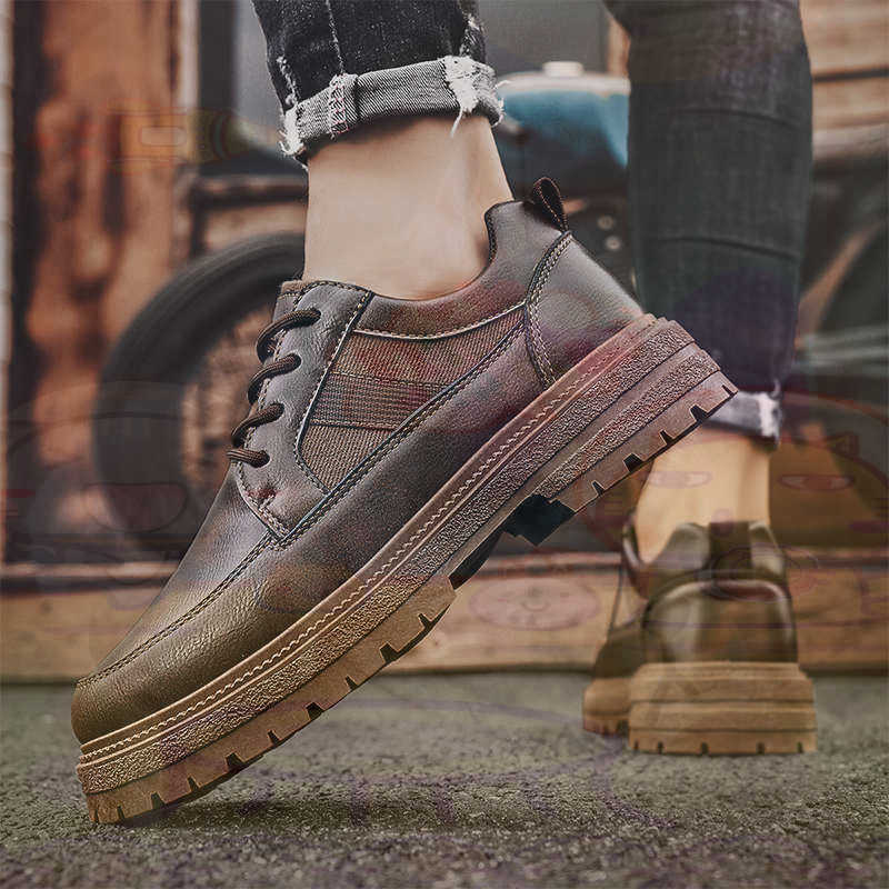 Zapatillas deportivas de cuero - Guangzhou Street Fashion reseña y precio