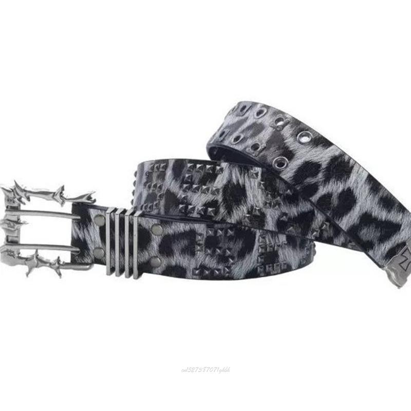 X5XA Cinturón PVC con estampad - Street Fashion Reference reseña y precio