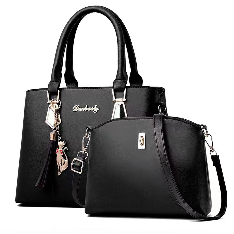 Conjunto de bolsos de mano par - Street Fashion Photography reseña y precio