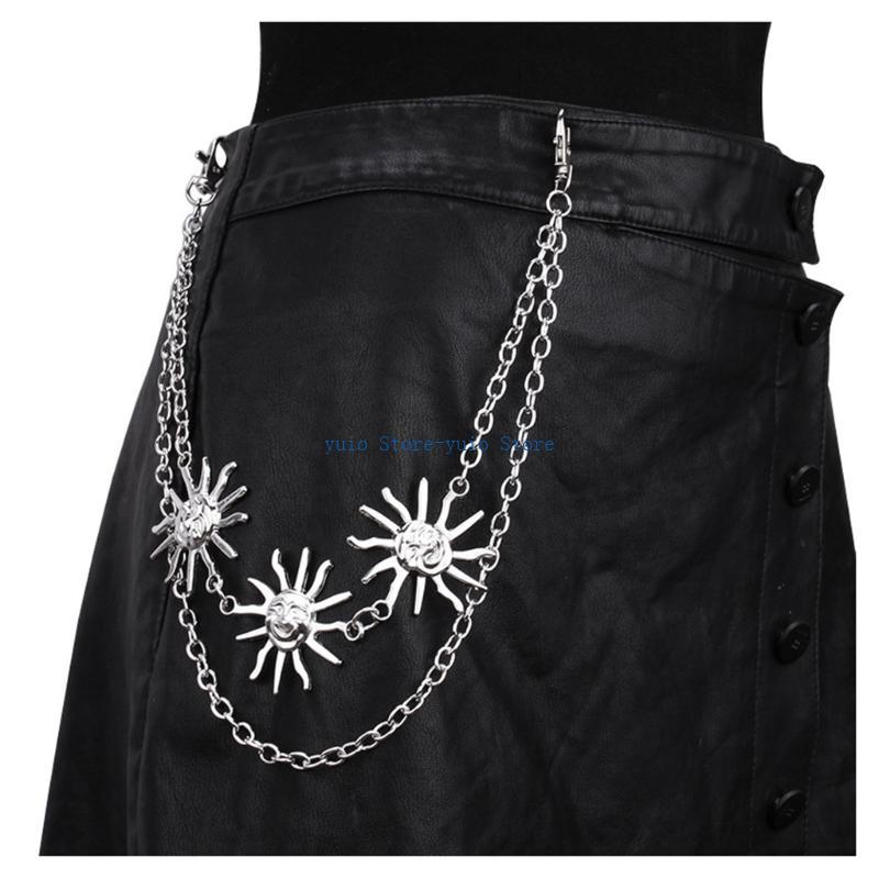 X7XB-Cadena pantalón con colga - Street Fashion Reference reseña y precio