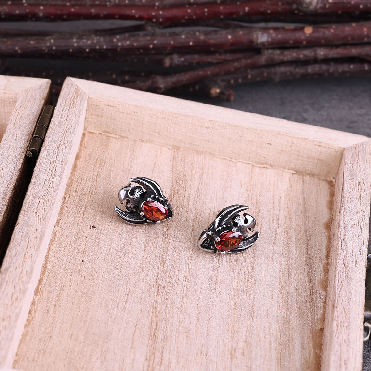 Pendientes de acero inoxidable - Street Fashion Earrings reseña y precio