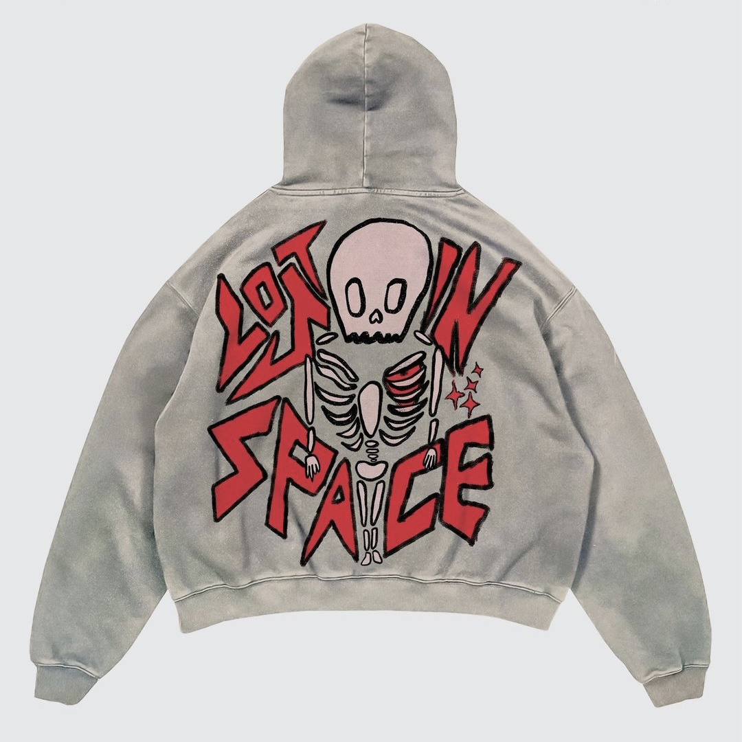 Sudadera con capucha de manga  - Street Fashion Goth reseña y precio