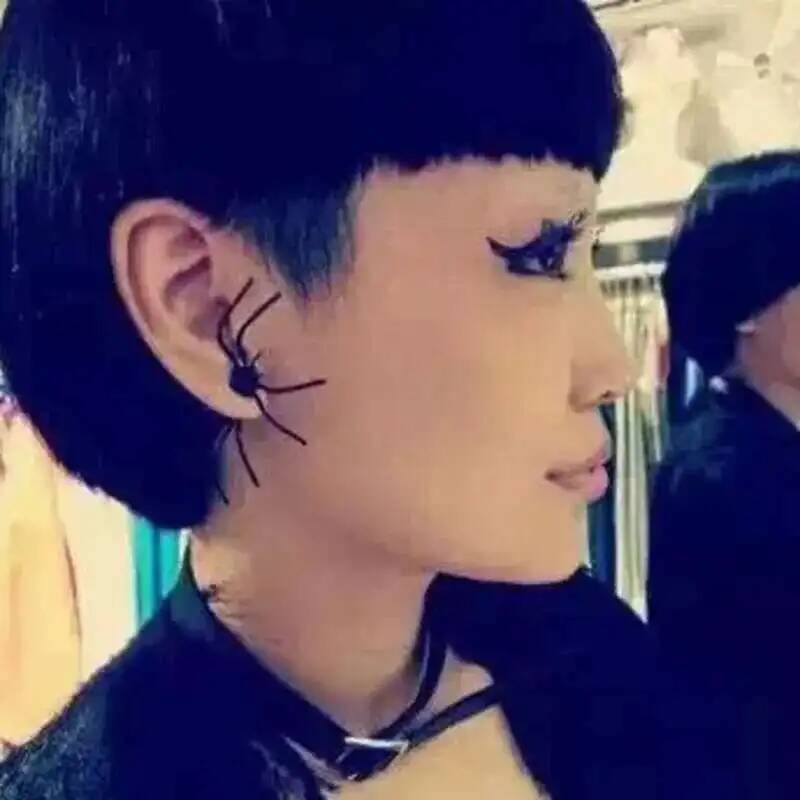 1 par Punk Street Cool persona - Street Fashion Earrings reseña y precio