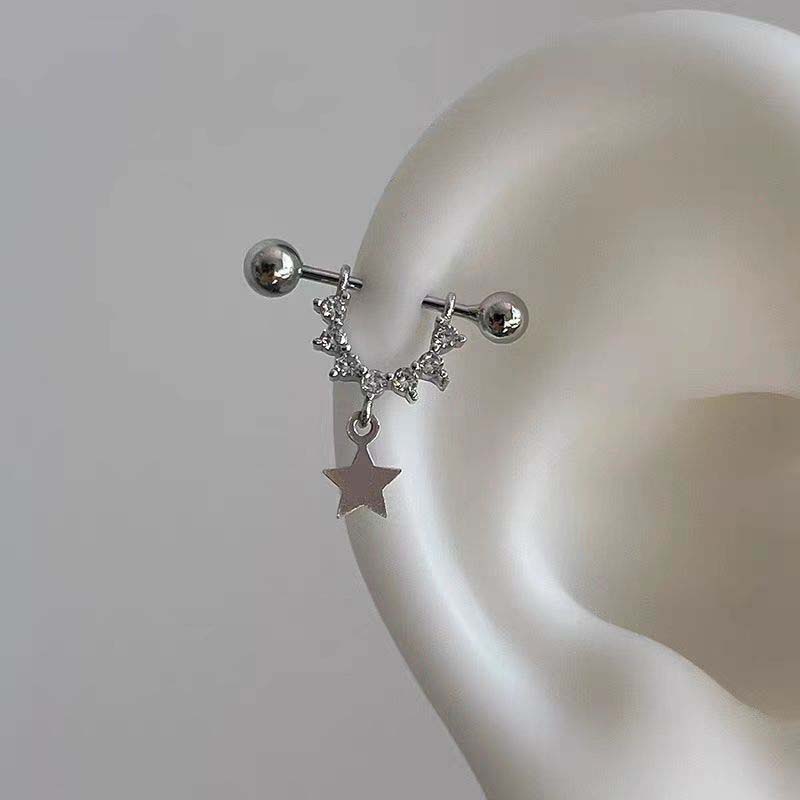 Pendientes de Estrella con Cir - Street Fashion Earrings reseña y precio