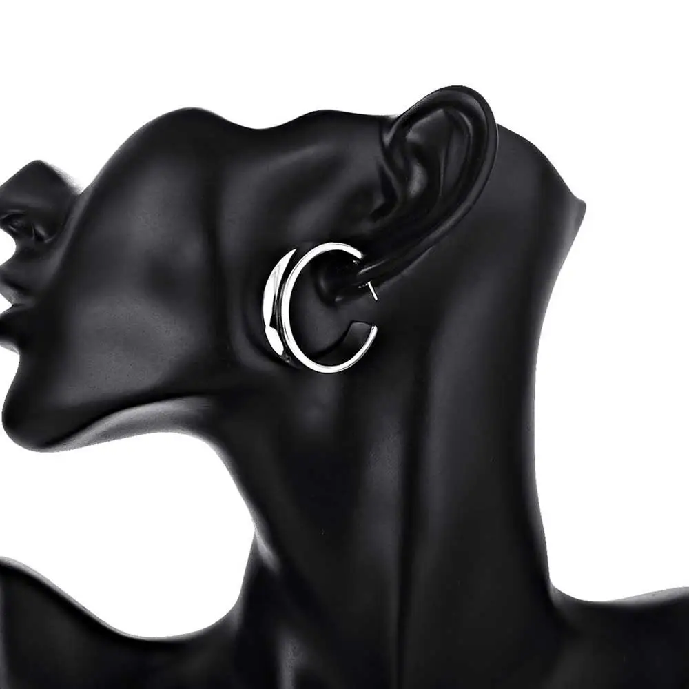 Pendientes de plata de ley 925 - Street Fashion Earrings reseña y precio