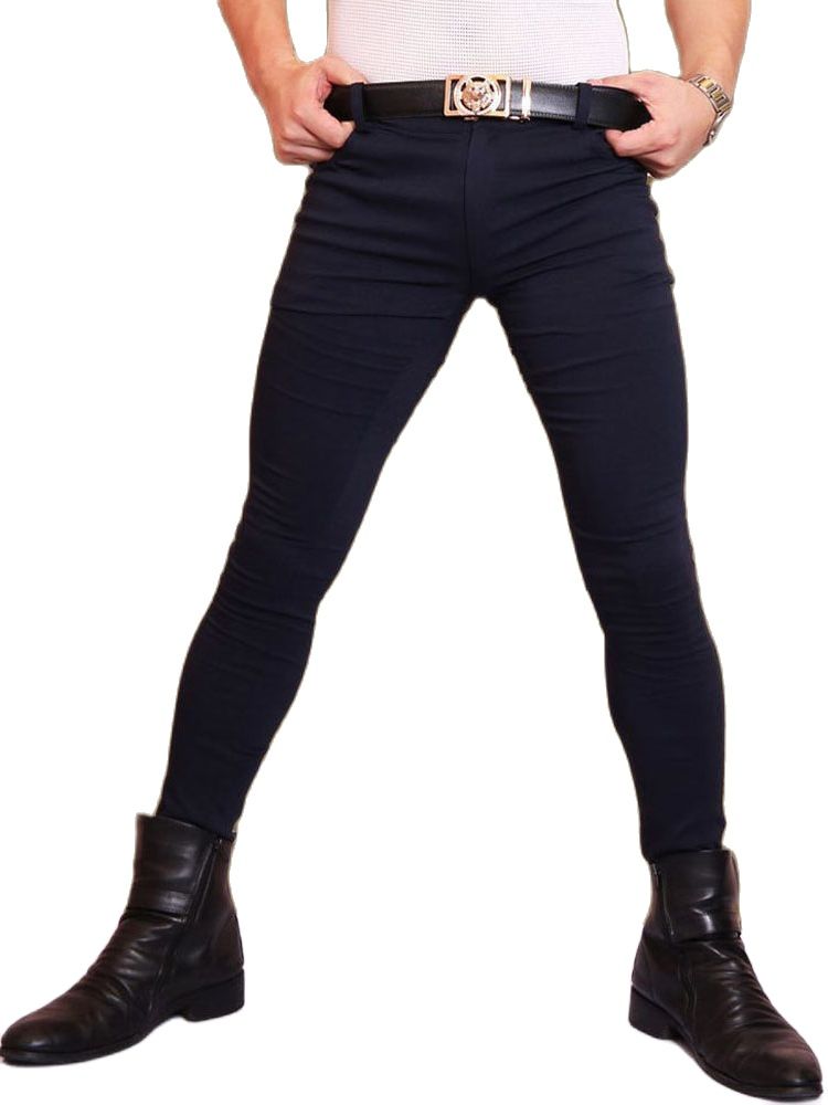 Pantalones vaqueros elásticos  - Street Fashion Jeans Men reseña y precio
