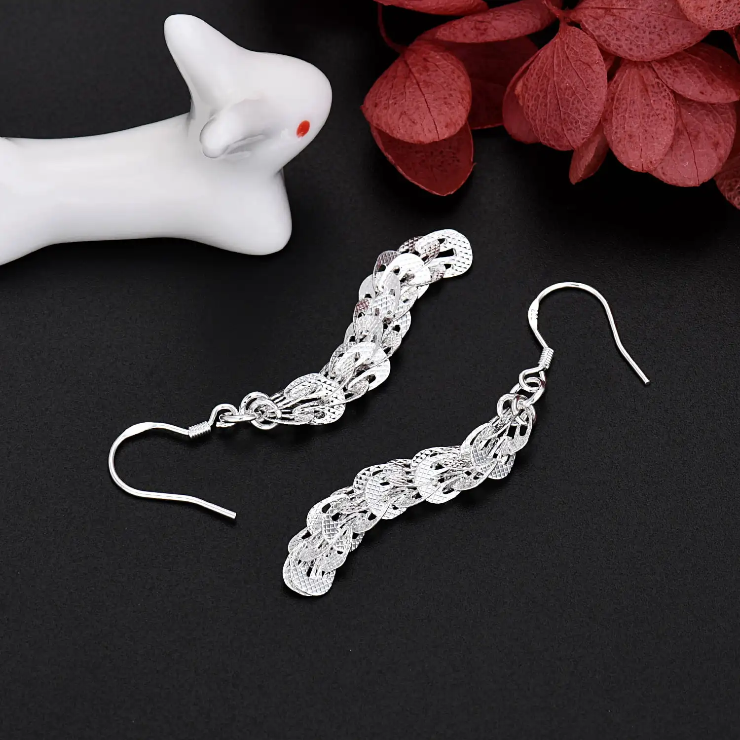 Nuevos pendientes elegantes de - Street Fashion Earrings reseña y precio