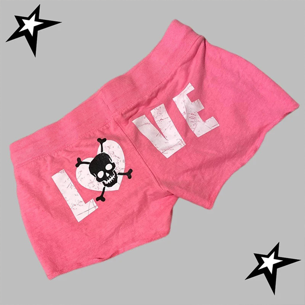 Shorts Retro Punk de Verano, M - Street Fashion American reseña y precio