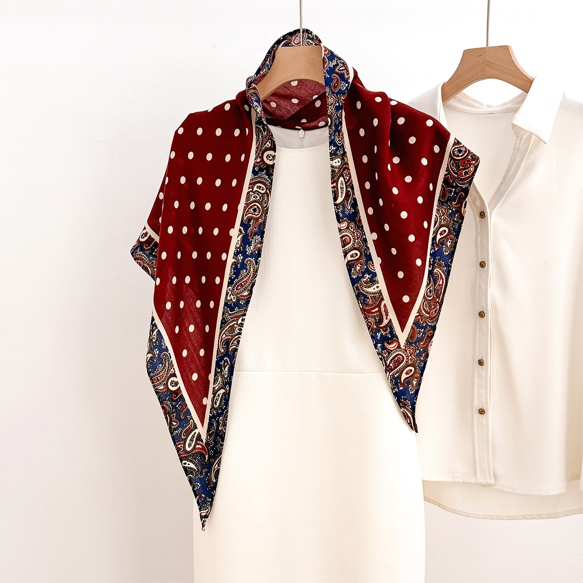 Pañuelo Triangular de Moda par - Bandana Multi Way reseña y precio