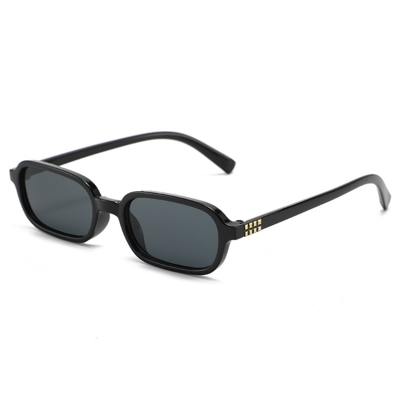 Nuevas gafas de sol cuadradas  - Street Fashion Photography reseña y precio