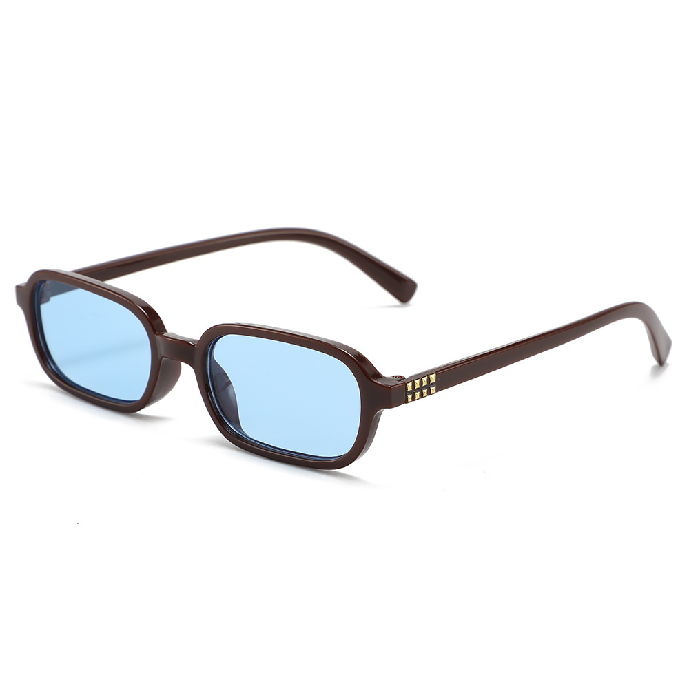 Nuevas gafas de sol cuadradas  - Street Fashion Photography reseña y precio
