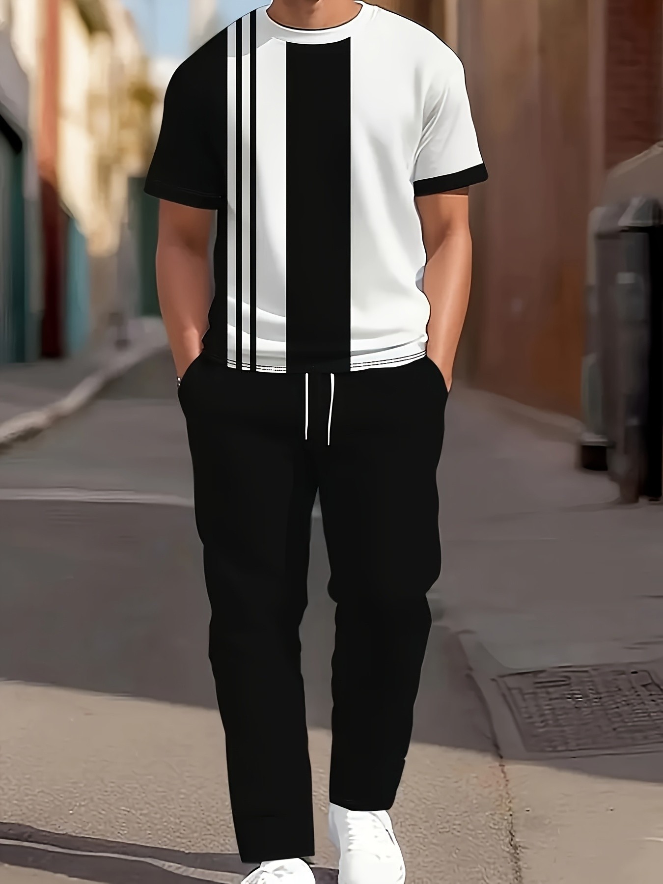 Conjunto de Pantalones Largos  - Street Summer Fashion reseña y precio