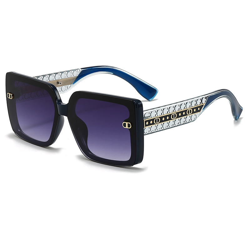 Gafas de moda con montura gran - Street Fashion Photography reseña y precio