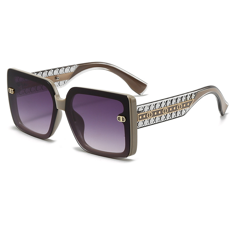 Gafas de moda con montura gran - Street Fashion Photography reseña y precio