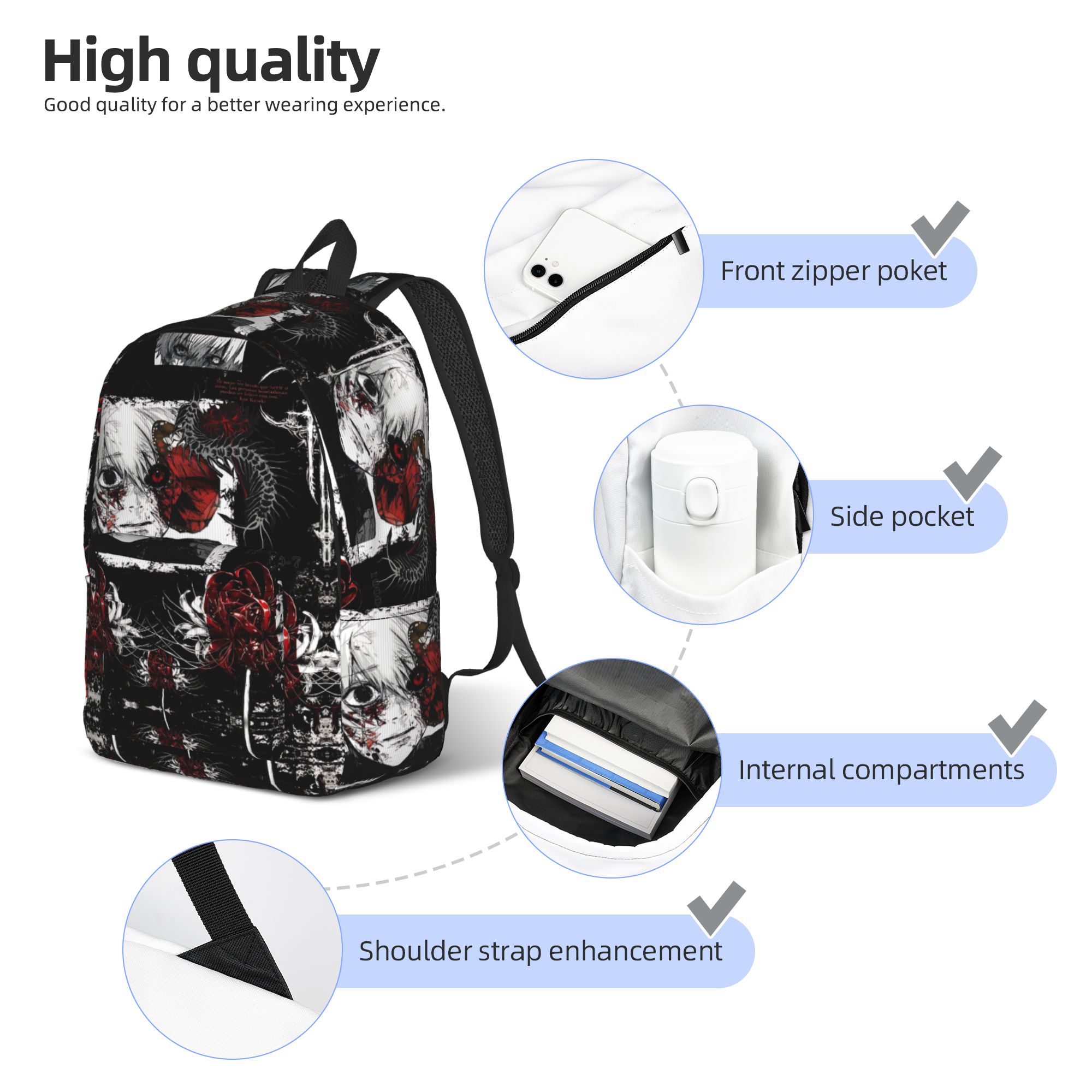 Mochila de Moda para Halloween - Street Fashion Tokyo reseña y precio