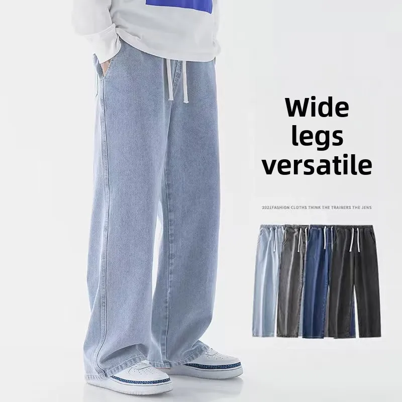 Pantalones Vaqueros Holgados d - Street Fashion Jeans Men reseña y precio