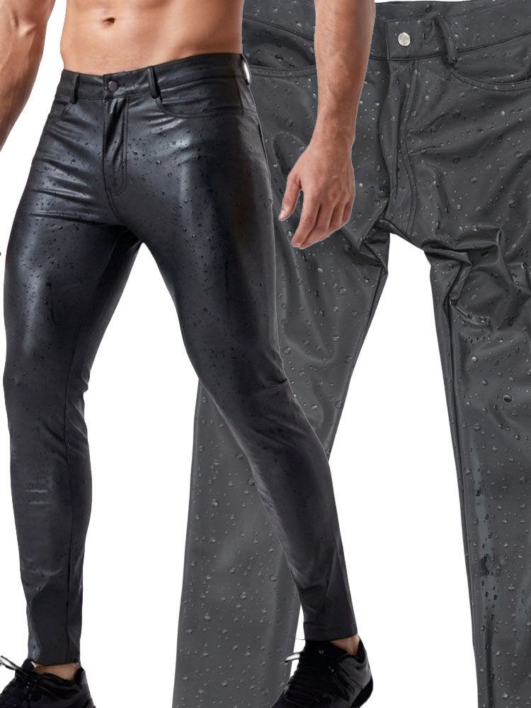 Pantalones de mezclilla elásti - Street Fashion Jeans Men reseña y precio