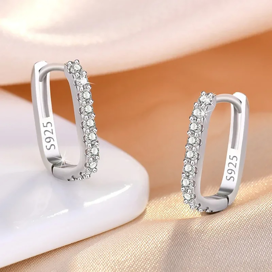 Pendientes de aro circulares d - Street Fashion Earrings reseña y precio